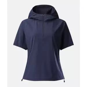 코오롱스포츠 KOLON SPORT 여성 에어도트 집업 후드 반팔 티셔츠 JKTCM26342NAY 400891