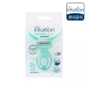[휴대용] 쉬크 인튜이션 4중날 휴대용 여성 제모기 2입 1개