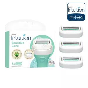 쉬크 인튜이션 여성 제모 면도날3입(내추럴)