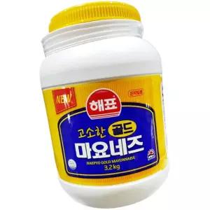 해표 은박 마요네즈 3.2k 4개 업소용 대용량 식자재