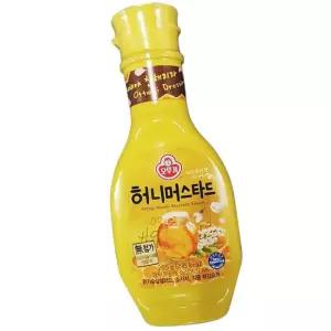 오뚜기 허니 머스타드 소스 265g 업소용 식자재 드레싱