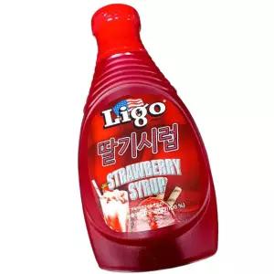 리고 딸기 시럽 567g 카페용 음료 토핑 베이킹