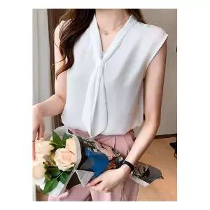 카라 KARRA 타이스카프슬리브리스블라우스A4M0084 1241698