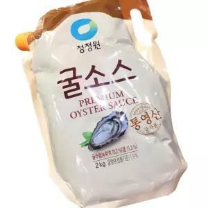 대상 굴소스 파우치 2kg 6개 업소용 중식 소스