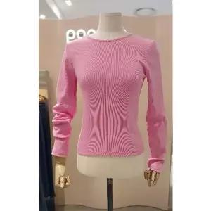 파프리카 루미앤플로라운드넥 베이직 골지 면 티셔츠NK1TS214J 3288915