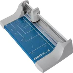 Dahle 507 개인용 로터리 트리머 12인치 절단 길이 7장 용량 자체 연마 자동 클램프 독일 엔지니어링 종이