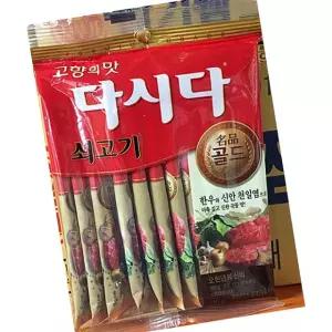 백설 일회용 쇠고기 다시다 골드 12T 업소용 육수