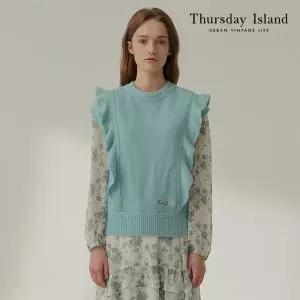 써스데이아일랜드 Thursday Island 여성 언발 셔링 베스트T212MVT135W 1262720