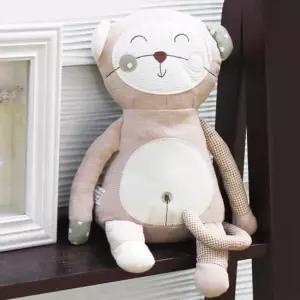 오너클랜 몽키 32cm 오가닉아일랜드 인형 강아지인형 유아완구