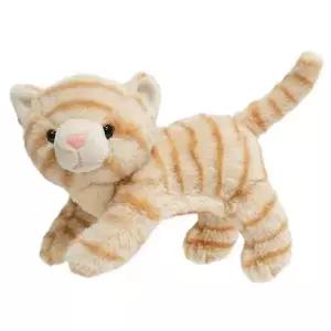 손인형 엎드린 줄무늬 고양이 25cm MC2625 인형극 역할놀이 장난감