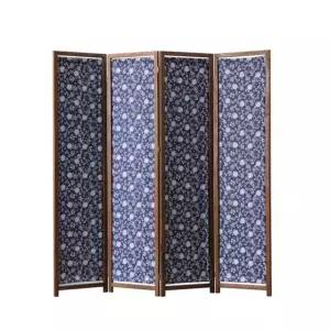 병풍 가림막 접이식 칸막이 테두리 40x180cm 가벽 3판 공 A. 패턴 180x45cm