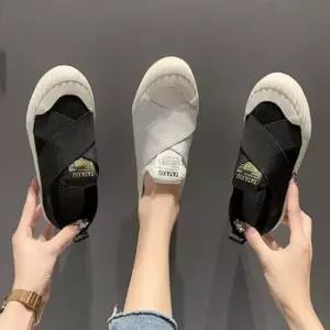 보정속옷 데일리 밴딩 스니커즈 운동화 편한신발 슬립 슬립온 스니커츠운동화