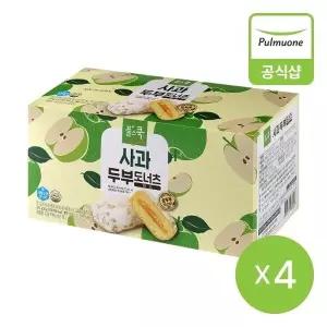 [풀무원] 사과 두부도너츠 미니(210g) (35gX6EA)X4개24610350673610