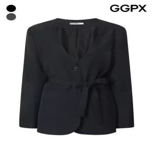 타이 앤 벨트 투웨이 립포켓 자켓 (GQ3JK002B)