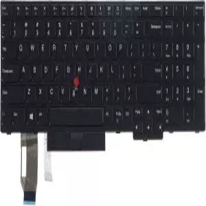 LeFix US Non-Backlit Keyboard Replacement Compatible with Lenovo Thinkpad E580 E585 E590 E595 T590