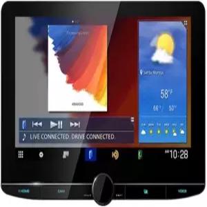 정전식 터치 패널이 장착된 KENWOOD DNR1007XR eXcelon 10.1인치 고화질 내비게이션 자동차 스테레오