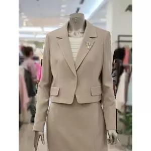[미니멈]미니멈 세이브존03 크롭 원버튼 자켓 M1AAWJ3030 (49534703)