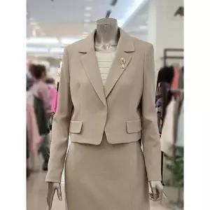 [미니멈] 세이브존03 크롭 원버튼 자켓 M1AAWJ3030 (49534703)