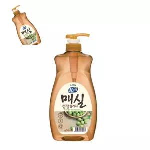 한챠 참그린 매실 주방세제 1kg 용기 1ea 설거지세제