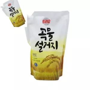 다타 트리오 곡물설거지 우리현미 주방세제 1.2L 리필 주방용세제