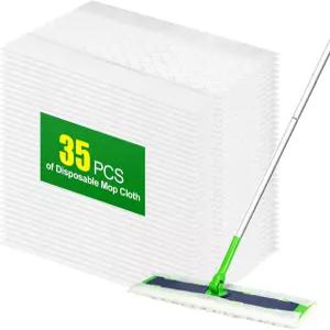 Swiffer용 35 카운트 XL 드라이 스위퍼 천 헤비 듀티 일회용 바닥 청소 시트 빠르고 간편한 리필