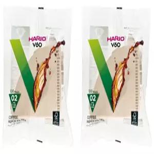 HARIO VCF0200M V60용 종이 필터 066피트(02미터) 4컵용 200장