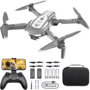 카메라가 장착된 드론 미니 접이식 FPV 리모컨 헬리콥터 080P 라이브 비디오 RC 쿼드콥터 제스처 셀카 원