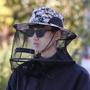 벌레차단 벌망모자 낚시 캠핑용 방충망 햇빛가리개