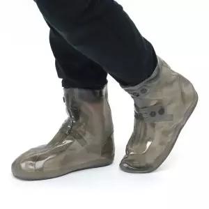 레이니 PVC 방수 신발 커버 250 260mm 미들그레이 방수신발커버 신발방수커버 비오는날신발커버