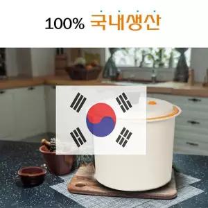 국내생산 가정용 무쇠 진공쌀통 5kg 10kg 쌀통 쌀독 쌀단지 벌레예방 잡곡보관
