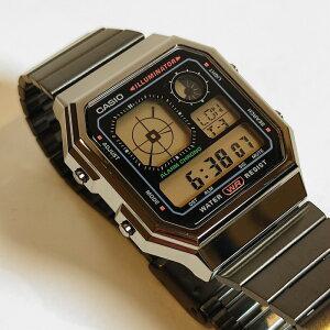 CASIO A130WEGG-1AJF ] “CLASSIC 카시오 건메타 아나데지 카시오 클래식 손목시계[ 레트로 워치 선물 랩핑
