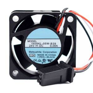40MM 팬 DC24V 0.08A 1.92W 4020 1608KL-05W-B39 속도 6500RPM(파누크 플러그 환기 시스템 인버터 팬용)