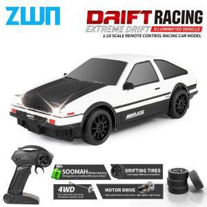 ZWN 2.4G RC 드리프트 카 1 24 4WD 원격 조종 자동차 고속 사륜구동 무선 조종 미니 레이싱 모델 소년 장난