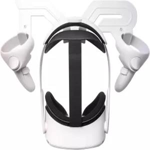 SINWEVR VR 셋 및 컨트롤러 월 마운트 스지 스탠드 는 메타 퀘스트 3 / 2 프로 PSVR 4 트 S 리버브 G2 HTC