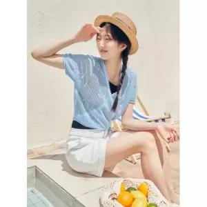 [롯데백화점]제이제이지고트 메쉬랩크롭가디건(GP6A1CDR71)