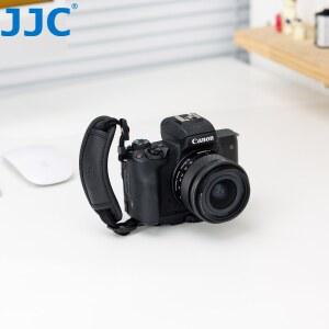 카메라손목스트랩 JJC 카메라 가죽 미러리스 II EOS R50 R100 스트랩 손목 DSLR 카메라용 M50 호환