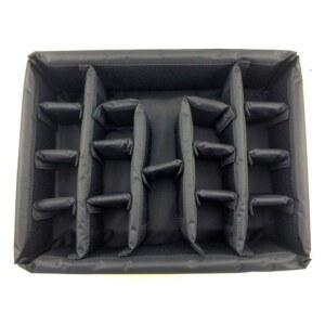 카메라 수납 쿠션 파우치 372x257x 20mm 보관 칸막이 가방