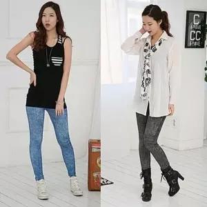 [하프클럽/]기본돌청 스판덱스 청나염 데일리룩 피트팬츠 원피스룩 핫팬츠