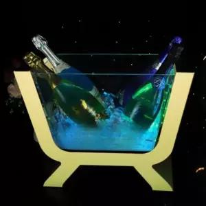 LED 아이스버킷 칠링 얼음통 와인 쿨러 클럽 바 샴페인 보트 아이스 바스켓