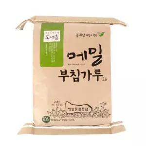 봉평촌 메밀 부침가루 2호 800g 국내산 메밀가루