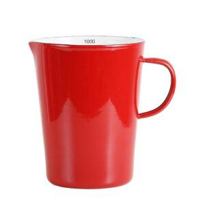 법랑 계량 컵 북유럽 저그 에나멜 화이트 빈티지 머그잔 용기 000ml
