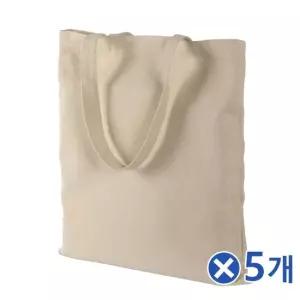 TBZ 리폼가능 캔버스 무지 에코백 31x36cmx5개 데일리백 에코백가방 에코백diy 여행용에코백