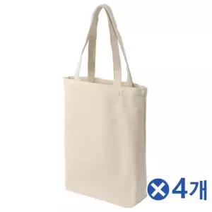 TBZ 리폼가능 캔버스 무지 에코백 33x40cmx4개 여자에코백 에코백코디 여성에코백 데일리백