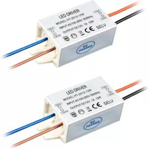 HHTUN 12V 전원 공급 장치 12W LED 드라이버 방수 IP67 100V-265V AC DC 스트립 라이트 및 라인 같은