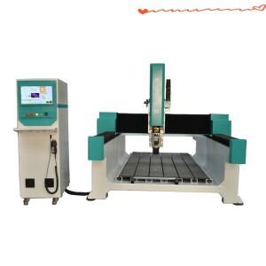 석재 CNC 라우터 3 4 5축 1325 ATC 대리석 화강암 조각 브리지 절단기