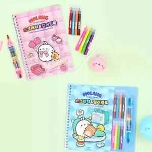 스크래치 컬러링북 어린이 색칠놀이 창의력 발달 미술놀이 취미활동 DIY 아트북
