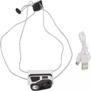 낚시 캠핑 하이킹 야외 활동을 위한 LED 헤드램프 충전식 IPX5 모션 센서 조절식 헤드라이트 USB 기능 포함