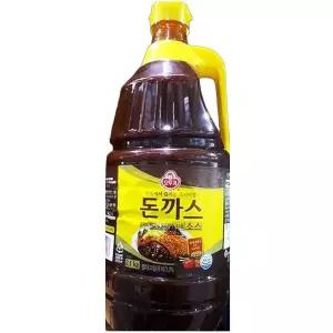 돈까스소스(오뚜기 2.1K)X6/함박/스테이크/소스/폭립/양념/테이준스테이크/쇠고기/부어먹는돈가스/일본식