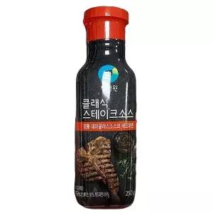 청정원 뉴욕 클래식 스테이크소스 250g
