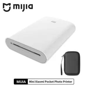 MIJIA AR 프린터 300dpi 휴대용 포토 미니 포켓 DIY 사진 케이스 또는 인화지 Mihome 앱과 호환 가능